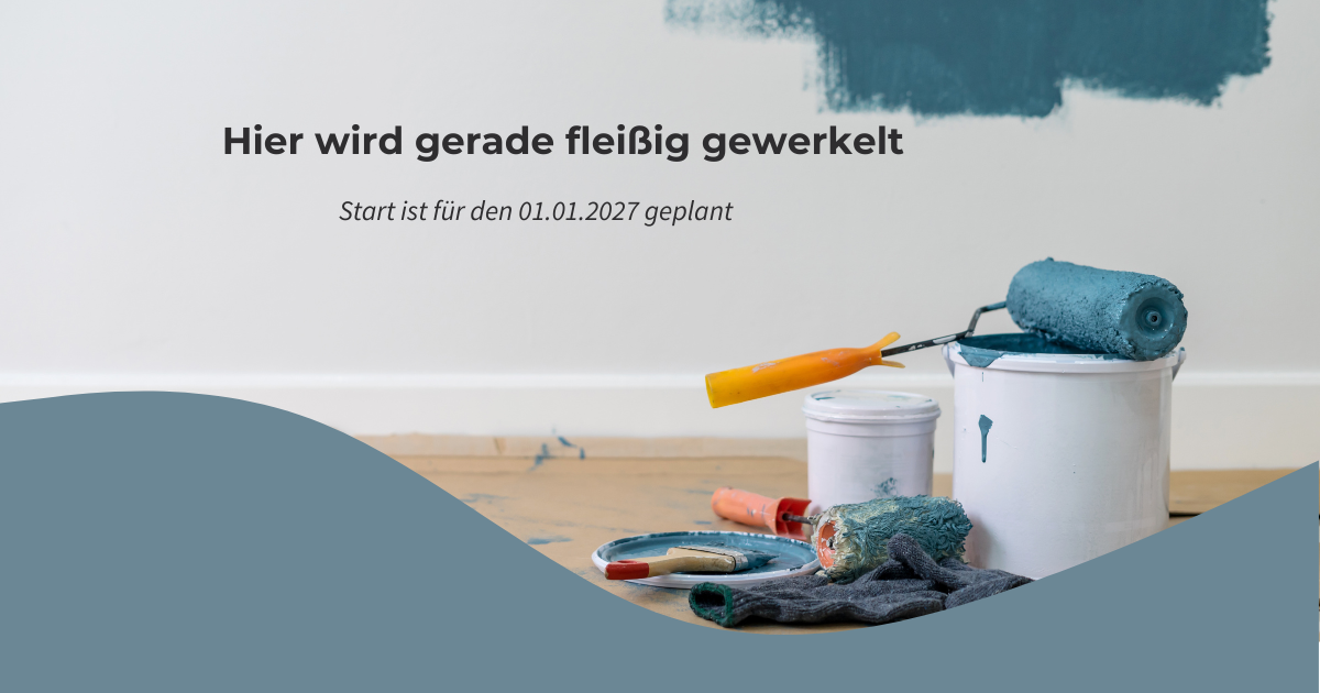 Bekanntmachung, dass der Blog gerade bearbeitet wird