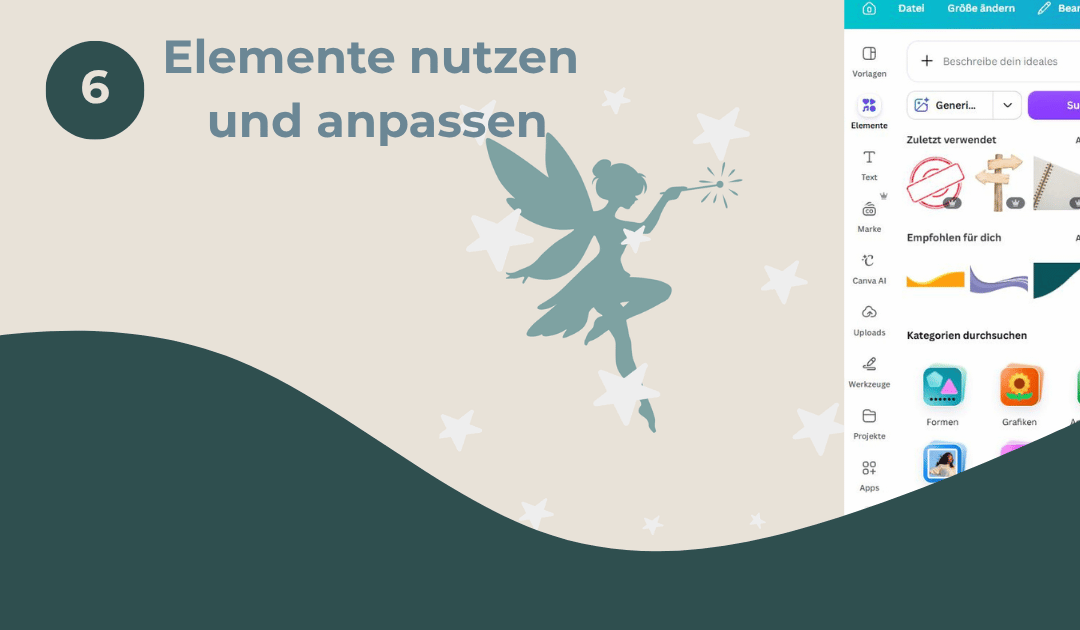 Elemente nutzen und anpassen